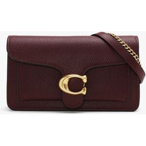 COACH Tabby Merlot Leather Chain Clutch Bag Size: One Size, Colour: Bu - female COACH Tabby Merlot Leather Chain Clutch Bag Size: One Size, Colour: Bu - female