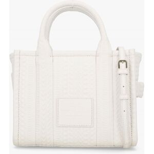 MARC JACOBS The Monogram Leather Small White Tote Bag Size: One Size, - female MARC JACOBS The Monogram Leather Small White Tote Bag Size: One Size, - female