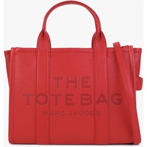 MARC JACOBS The Leather Medium True Red Tote Bag Size: One Size, Colou - female MARC JACOBS The Leather Medium True Red Tote Bag Size: One Size, Colou - female