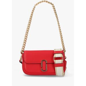 MARC JACOBS The J Marc Mini True Red Leather Shoulder Bag Size: One Si - female MARC JACOBS The J Marc Mini True Red Leather Shoulder Bag Size: One Si - female