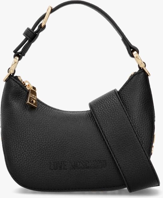 LOVE MOSCHINO Giant Nero Shoulder Grab Bag Size: One Size, Colour: Bke - female