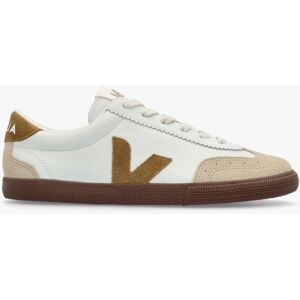 VEJA Women's Volley O.T Leather White Tent Bark Trainers Size: 36, Col - female VEJA Women's Volley O.T Leather White Tent Bark Trainers Size: 36, Col - female