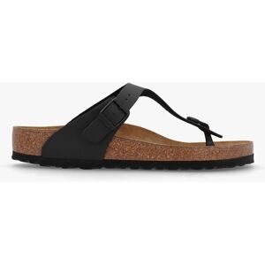 BIRKENSTOCK Gizeh Birko-Flor Black Sandals Colour: Black Leather, Size - female BIRKENSTOCK Gizeh Birko-Flor Black Sandals Colour: Black Leather, Size - female