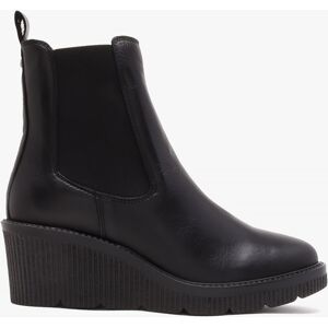 MODA IN PELLE Audyn Black Leather Wedge Ankle Boots Colour: Black Leat - female MODA IN PELLE Audyn Black Leather Wedge Ankle Boots Colour: Black Leat - female