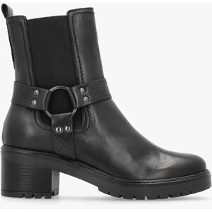 MODA IN PELLE Butini Black Leather Block Heel Chelsea Boots Colour: Bl - female MODA IN PELLE Butini Black Leather Block Heel Chelsea Boots Colour: Bl - female