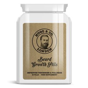 HUGO & CO LONDON Beard Growth Pills