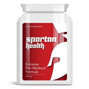 SPARTAN HEALTH Extreme Pre Work Out Formula Pills