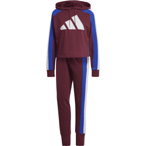 adidas Womens Sportswear Badge of Sport Logo Track Suit Colour: Crimson, Size: Large adidas Womens Sportswear Badge of Sport Logo Track Suit Colour: Crimson, Size: Large