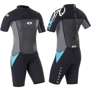 Osprey Womens 3mm Origin Shorty Wetsuit Size: Large, Colour: Blue Osprey Womens 3mm Origin Shorty Wetsuit Size: Large, Colour: Blue