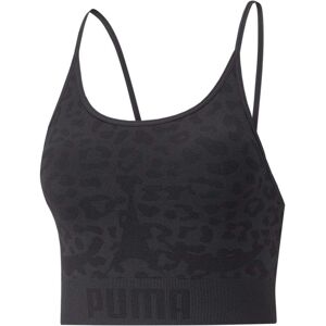 Puma Womens FormKnit Seamless Long Training Bra Size: Small, Colour: Black Puma Womens FormKnit Seamless Long Training Bra Size: Small, Colour: Black