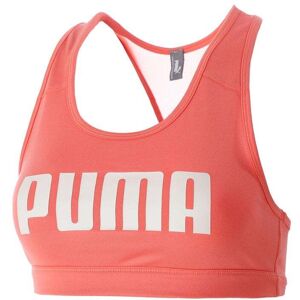 Puma Womens Mid Impact 4 Keeps Sports Bra Colour: Peach, Size: Medium Puma Womens Mid Impact 4 Keeps Sports Bra Colour: Peach, Size: Medium