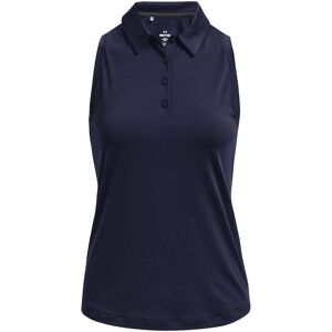 Under Armour Womens Playoff Sleeveless Polo Colour: Blue, Size: Medium Under Armour Womens Playoff Sleeveless Polo Colour: Blue, Size: Medium