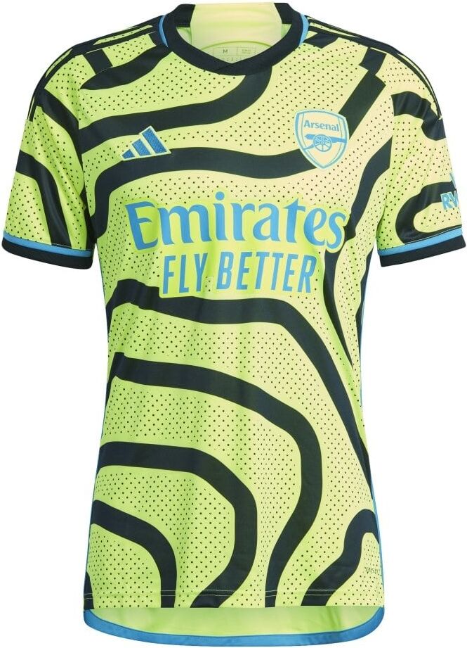 adidas Arsenal Away Mens Short Sleeve Jersey 2023/2024 Size: 3XL, Colour: Yellow