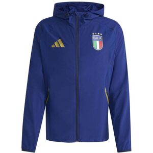 adidas Italy Tiro Travel Full Zip Windbreaker 2026 Size: Small, Colour: Blue adidas Italy Tiro Travel Full Zip Windbreaker 2026 Size: Small, Colour: Blue