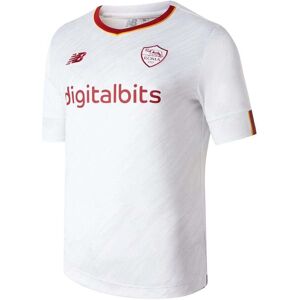 New Balance AS Roma Away Mens Short Sleeve Jersey 2022/2023 Colour: White, Size: Extra Large New Balance AS Roma Away Mens Short Sleeve Jersey 2022/2023 Colour: White, Size: Extra Large