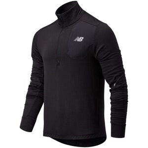New Balance Mens Heat Grid 1/2 Zip Size: Medium, Colour: Black New Balance Mens Heat Grid 1/2 Zip Size: Medium, Colour: Black