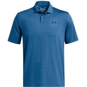 Under Armour Mens Matchplay Stripe Polo Colour: Blue, Size: 3XL Under Armour Mens Matchplay Stripe Polo Colour: Blue, Size: 3XL