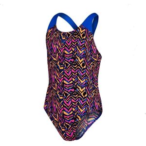 Speedo Girls Splashback Swimsuit Size: 5-6 years, Colour: Pink