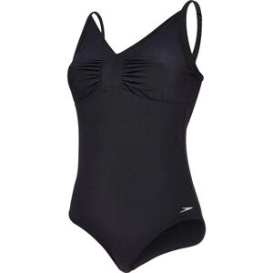 Speedo Womens Watergem Swimsuit Size: 32, Colour: Black