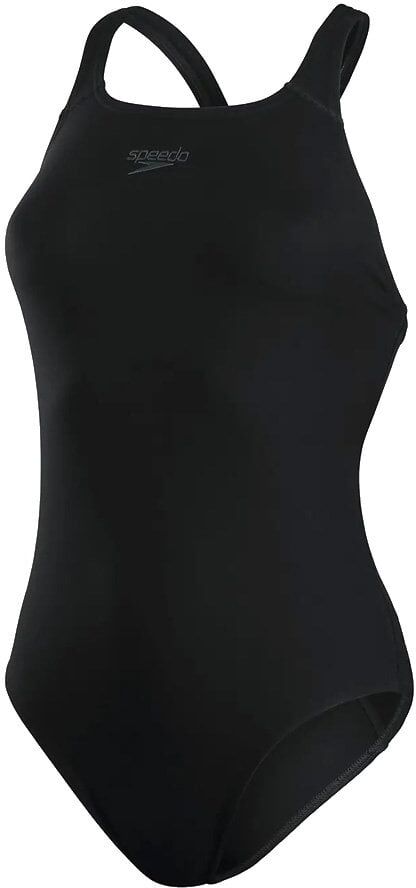 Speedo Womens Eco Endurance+ Medalist Swimsuit Size: 38, Colour: Black