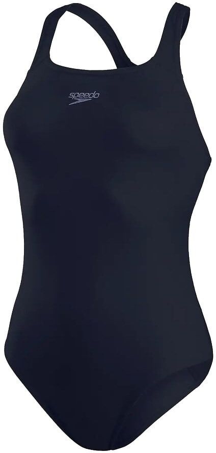 Speedo Womens Eco Endurance+ Medalist Swimsuit Size: 32, Colour: Navy