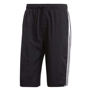 adidas Mens 3-Stripes Swim Shorts Size: Small, Colour: Black