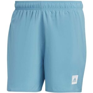 adidas Mens Short Length Solid Swim Short Size: Large, Colour: Aqua