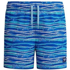 Speedo Boys Printed 33cm Swim Short Size: XXL, Colour: Blue Speedo Boys Printed 33cm Swim Short Size: XXL, Colour: Blue