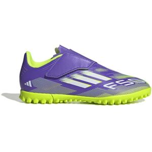 adidas F50 Club Hook-and-Loop Junior TF Colour: Purple, Size: 11 UK adidas F50 Club Hook-and-Loop Junior TF Colour: Purple, Size: 11 UK