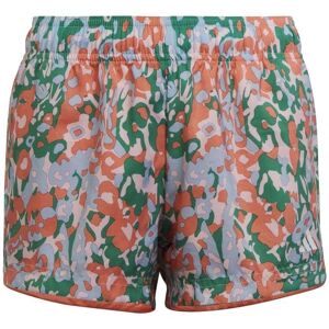 adidas Girls Train Essentials Seasonal AEROREADY Printed Training Short Colour: Pink, Size: 7-8 years adidas Girls Train Essentials Seasonal AEROREADY Printed Training Short Colour: Pink, Size: 7-8 years