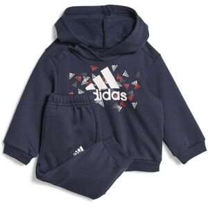 adidas Infant Badge of Sport Graphic Jogger Set Colour: Ink, Size: 18-24 months adidas Infant Badge of Sport Graphic Jogger Set Colour: Ink, Size: 18-24 months