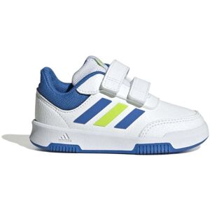 adidas Infant Tensaur Hook and Loop Shoes Colour: White, Size: 9 1/2c UK adidas Infant Tensaur Hook and Loop Shoes Colour: White, Size: 9 1/2c UK