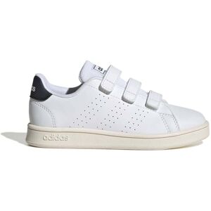 adidas Kids Advantage Court Lifestyle Hook-and-Loop Shoes Colour: White, Size: 11c UK adidas Kids Advantage Court Lifestyle Hook-and-Loop Shoes Colour: White, Size: 11c UK