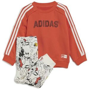 adidas x Disney Mickey Mouse Kids Crewneck and Jogger Set Colour: Red, Size: 6-9 months adidas x Disney Mickey Mouse Kids Crewneck and Jogger Set Colour: Red, Size: 6-9 months