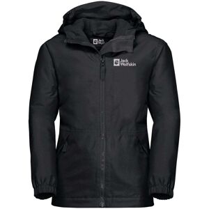 Jack Wolfskin Boys Snowy Days Jacket Size: 140, Colour: Black Jack Wolfskin Boys Snowy Days Jacket Size: 140, Colour: Black