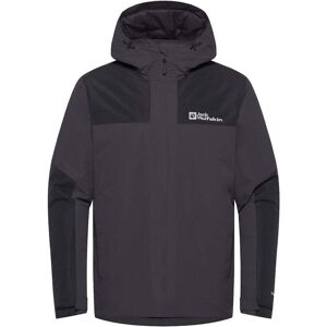 Jack Wolfskin Mens Jasper Insulated Waterproof Jacket Size: Medium, Colour: Phantom Jack Wolfskin Mens Jasper Insulated Waterproof Jacket Size: Medium, Colour: Phantom