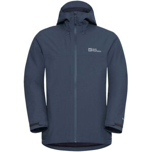 Jack Wolfskin Mens Wisper Waterproof Insualted Jacket Size: Medium, Colour: Midnight Jack Wolfskin Mens Wisper Waterproof Insualted Jacket Size: Medium, Colour: Midnight