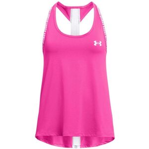 Under Armour Girls Knockout Tank Colour: Pink, Size: Youth Small 130-140CM Under Armour Girls Knockout Tank Colour: Pink, Size: Youth Small 130-140CM