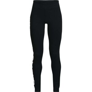 Under Armour Girls Sportstyle Branded Legging Colour: Black, Size: Youth Large 150-160CM Under Armour Girls Sportstyle Branded Legging Colour: Black, Size: Youth Large 150-160CM
