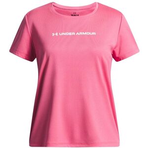 Under Armour Girls Tech Wordmark Graphic T-Shirt Colour: Purple, Size: Youth Large 150-160CM Under Armour Girls Tech Wordmark Graphic T-Shirt Colour: Purple, Size: Youth Large 150-160CM
