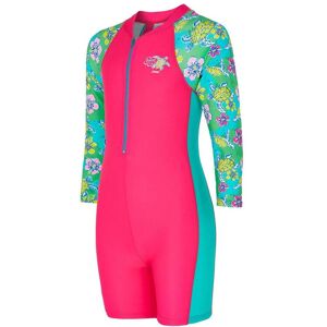 Zoggs Girls Turtles Long Sleeve All in One Suit Size: UK 4, Colour: Assorted Zoggs Girls Turtles Long Sleeve All in One Suit Size: UK 4, Colour: Assorted