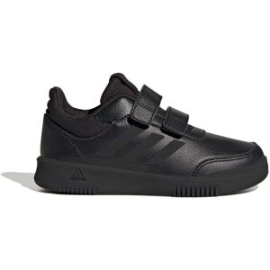 adidas Kids Tensaur Sport Training Hook-and-Loop Shoes Size: UK 2, Colour: Black