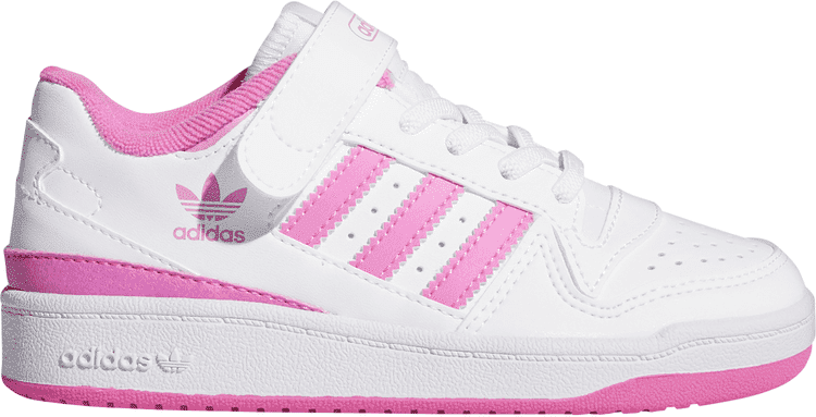 adidas Girls Forum Low Shoes Size: UK 1.5, Colour: White