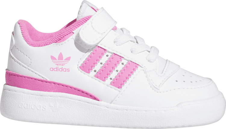 adidas Infant Girls Forum Low Shoes Size: UK 9 1/2c, Colour: White