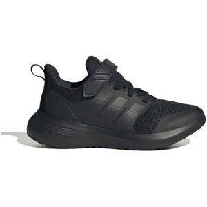 adidas Kids FortaRun 2.0 Cloudfoam Elastic Lace Top Strap Shoes Colour: Black, Size: 1 UK adidas Kids FortaRun 2.0 Cloudfoam Elastic Lace Top Strap Shoes Colour: Black, Size: 1 UK