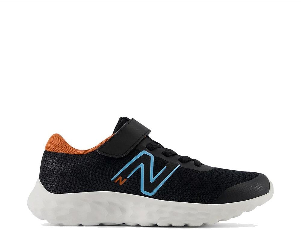 New Balance Kids 520 V8 Bungee Lace Shoes Size: 2 UK, Colour: Black