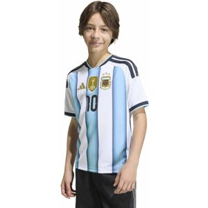 adidas Argentina Home Messi Junior Short Sleeve Jersey 2026 Size: 9-10 years, Colour: White/Blue adidas Argentina Home Messi Junior Short Sleeve Jersey 2026 Size: 9-10 years, Colour: White/Blue