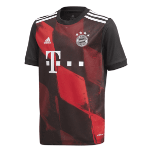adidas Bayern Munich 3rd Junior Short Sleeve Jersey 2020/2021 Colour: Black, Size: 9-10 years