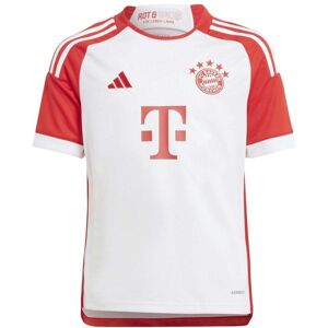 adidas Bayern Munich Home Junior Short Sleeve Jersey 2023/2024 Colour: White/Red, Size: 7-8 years adidas Bayern Munich Home Junior Short Sleeve Jersey 2023/2024 Colour: White/Red, Size: 7-8 years