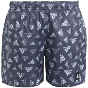 adidas Boys Logo Print CLX Swim Short Colour: Navy, Size: 9-10 years adidas Boys Logo Print CLX Swim Short Colour: Navy, Size: 9-10 years